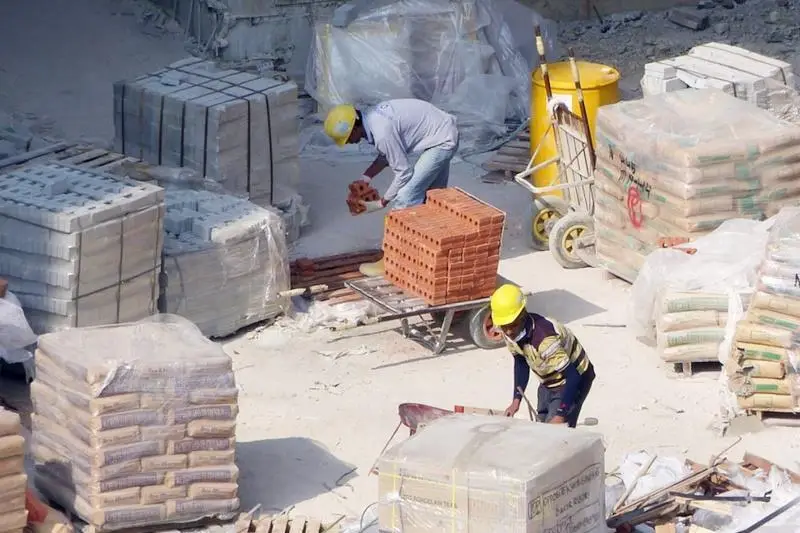 Correct storage of construction materials