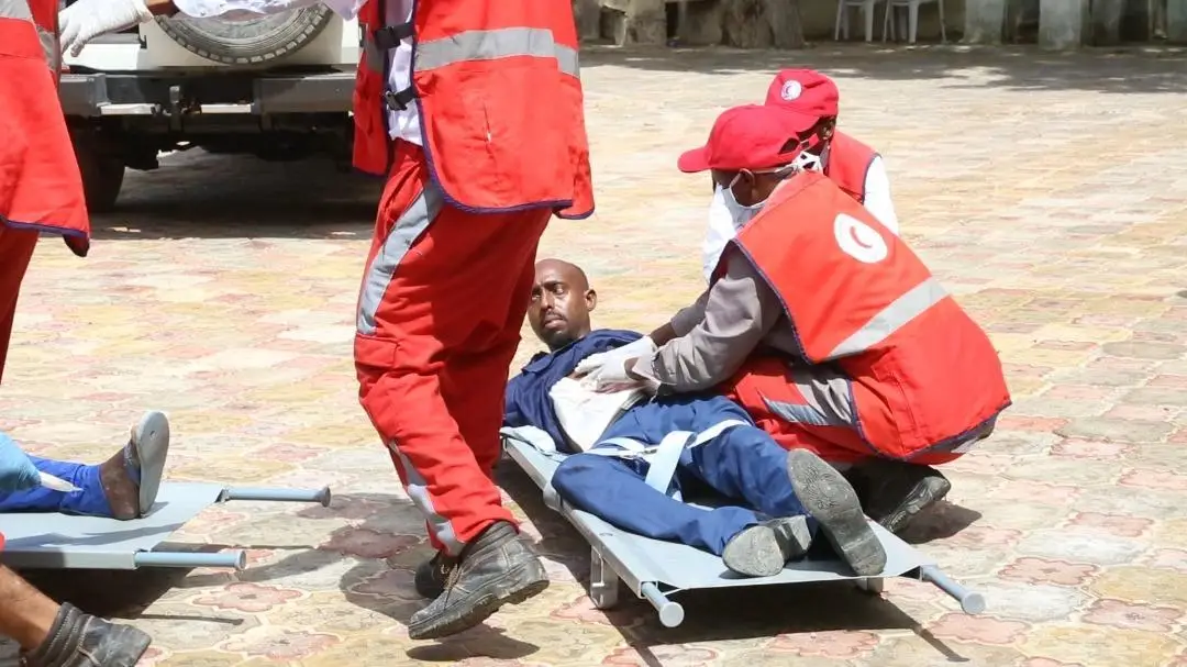 First aid response at a worksite