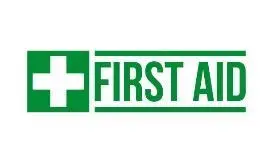 First aid sign